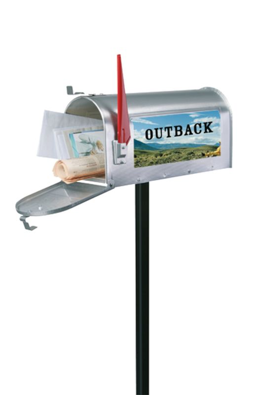 OUTDOOR selvklebende folie, 10 ark 45.7x21.2 hvit (480 stk)
