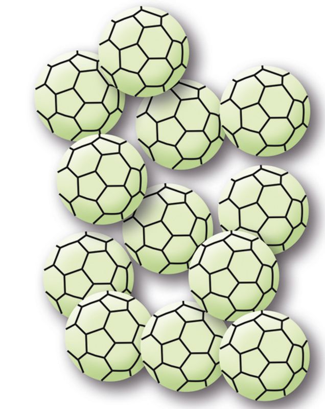 HERMA selvlysende stickers, Små fotball, 12 stk (5-pakk)