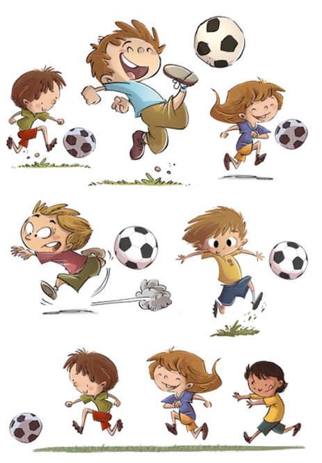 Hovedbilde DECOR Stickers Fotballvenner, 3 ark (10 pakk)