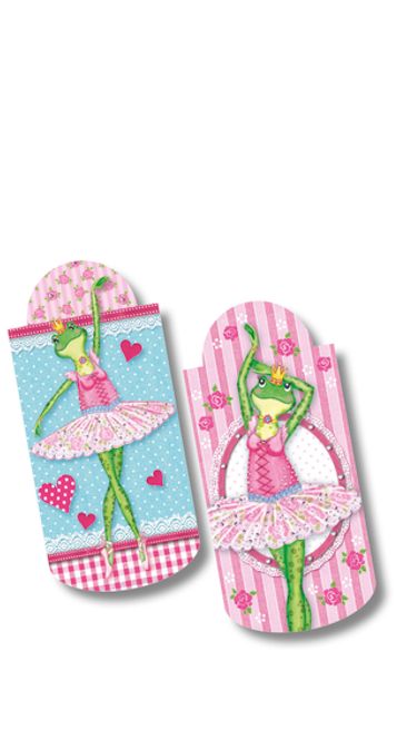 Hovedbilde Magnetiske bokmerker, Ballerina, 33x72 mm, 2 stk ...