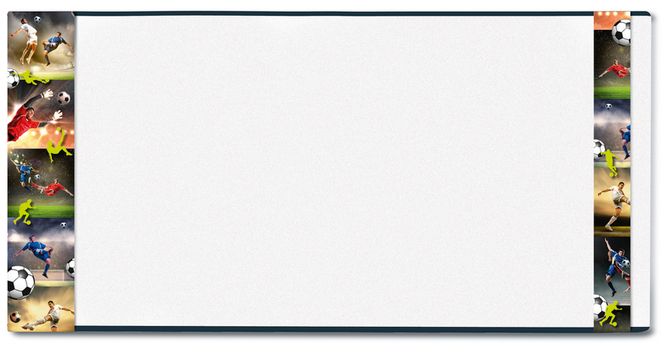 Hovedbilde HERMÄX ferdigbind til bøker, Fotball, 300x540 mm ...
