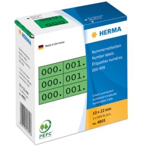 Nummeretiketter