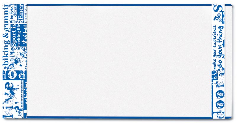 HERMÄX ferdigbind til bøker, Sport, 300x540 mm (5 pakk)