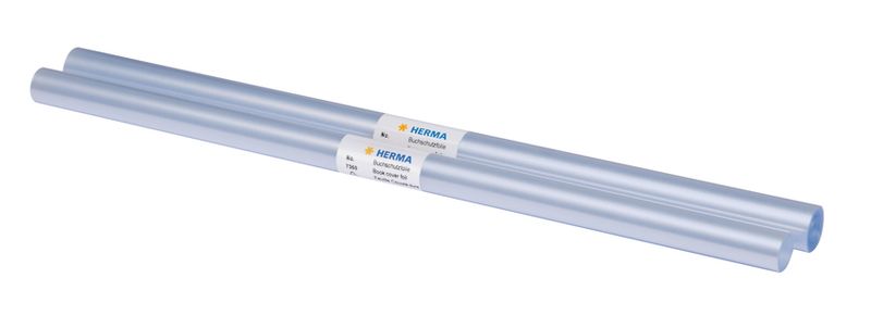 HERMA bokbind på rull i plast 40 cm x 2 m klar (10 pakk)