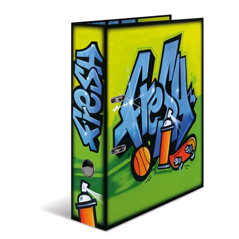 HERMA ringperm i kartong, Graffiti Fresh (10 pakk)
