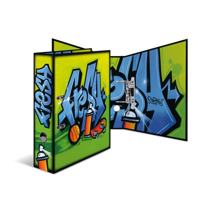 HERMA ringperm i kartong, Graffiti Fresh (10 pakk)