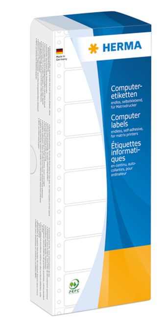 Hovedbilde HERMA dataetiketter i bane 2000 stk, 101,6 x 48,4 ...